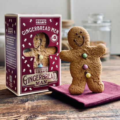 4 Gingerbread Men in a Box