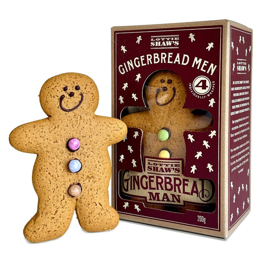 4 Gingerbread Men in a Box