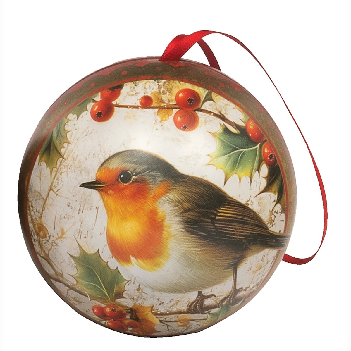 Robin Bauble filled with Fudge