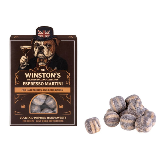 Sir Winston's Espresso Martini Hard Sweets - Alcohol Free