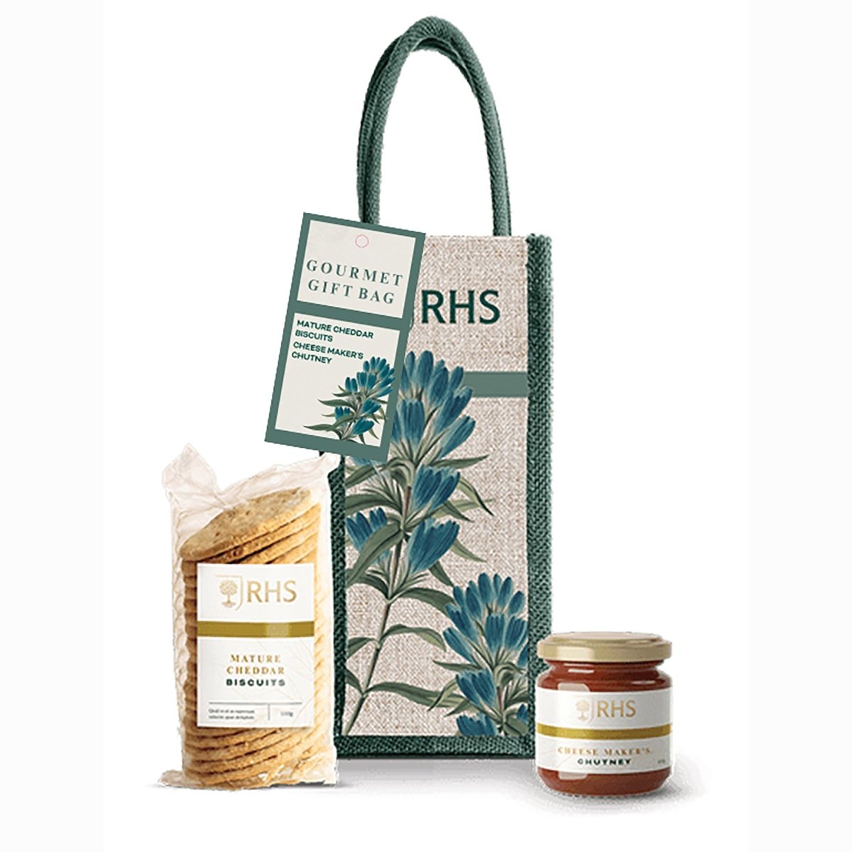 RHS Chutney & Biscuits Gift Bag
