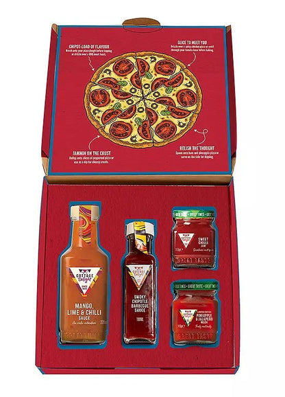 The Ultimate Pizza Night' Sauces Gift Selection Box