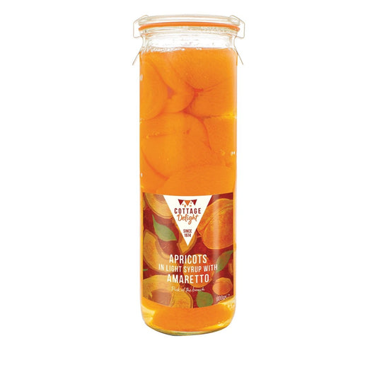 Apricots in Light Syrup with Amaretto