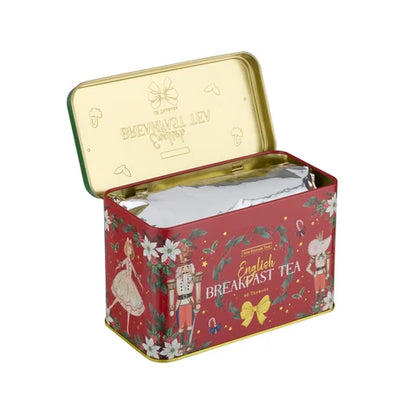 The Nutcracker Classic Red Tea Caddy