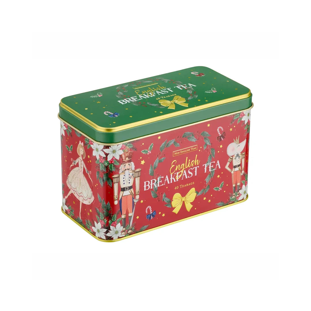 The Nutcracker Classic Red Tea Caddy