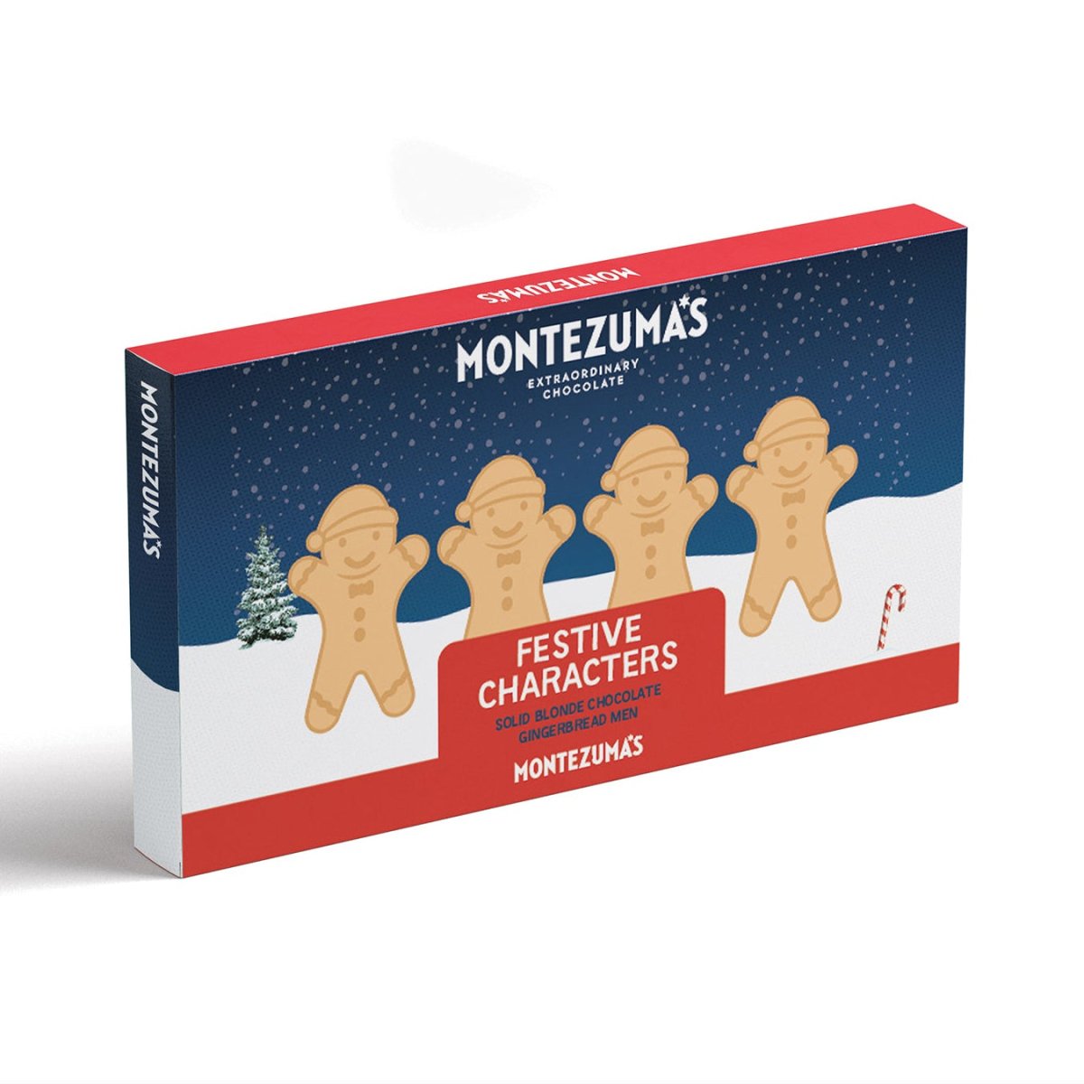 Montezuma's Solid Chocolate Blondie Gingerbread Men