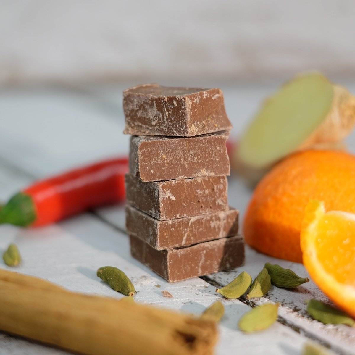 Orange Jalfrezzi Milk Chocolate by Choc Amor