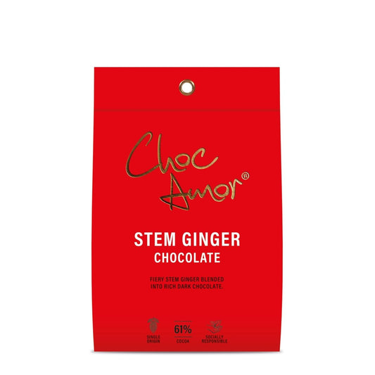 Stem Ginger Dark Chocolate by Choc Amor