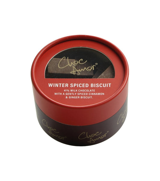 Winter Spiced Biscuit Milk Chocolates by Choc Amor