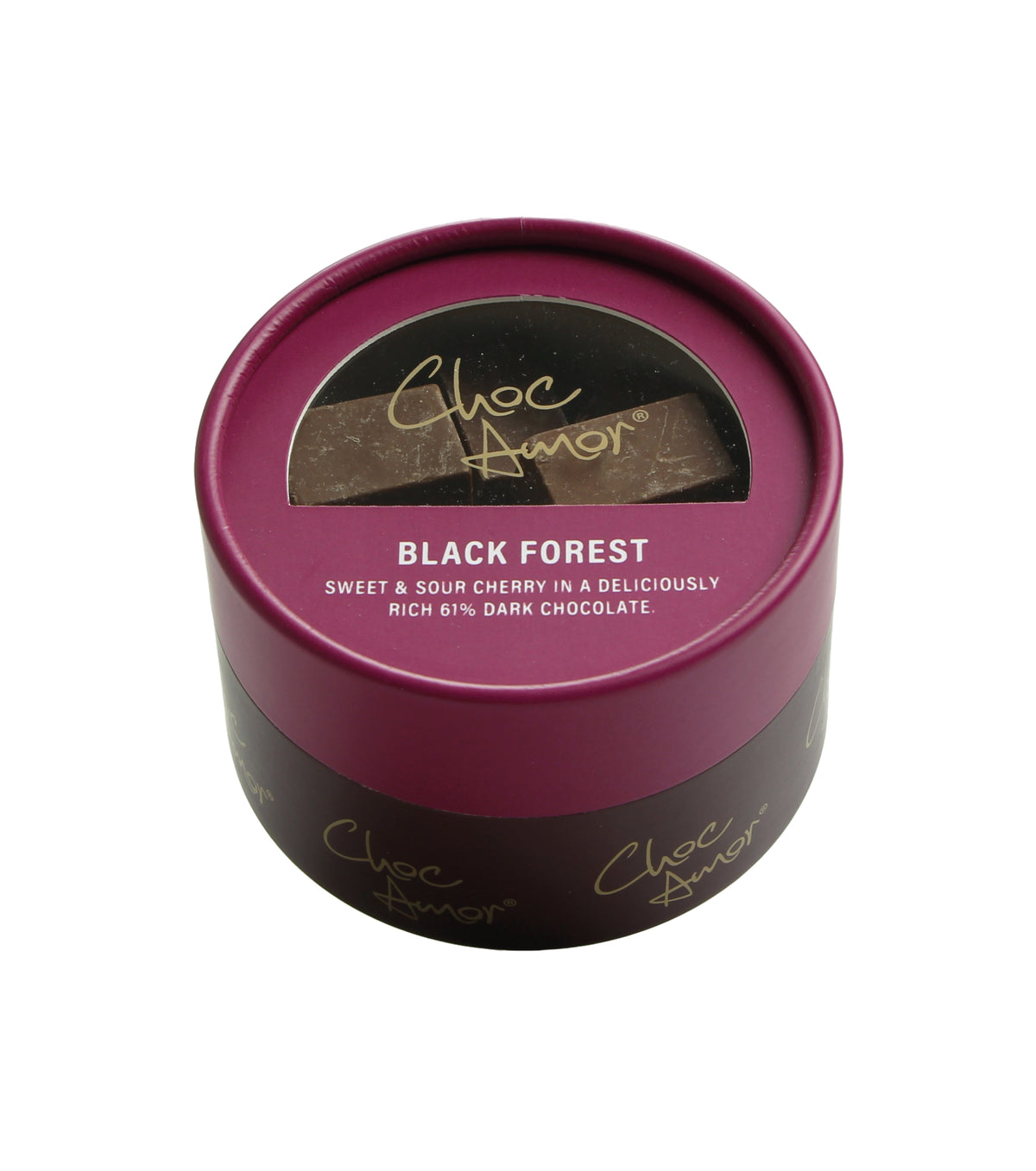 Black Forest Dark Chocolate Gift Tub by Choc Amor