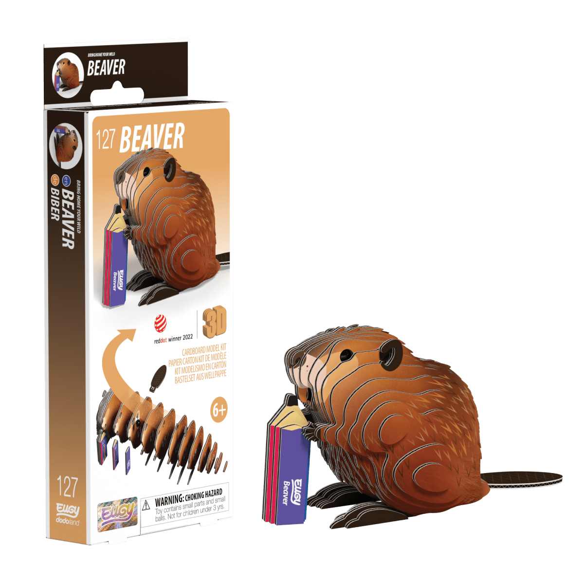 EUGY Beaver 3D Model