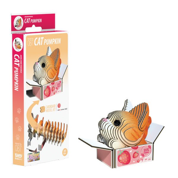 EUGY Pumpkin Cat 3D Model