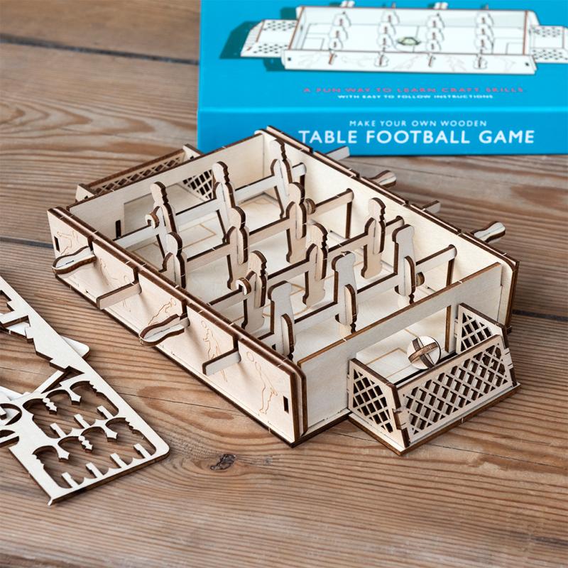 Make Your Own Wooden Football Game