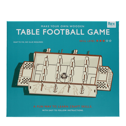 Make Your Own Wooden Football Game