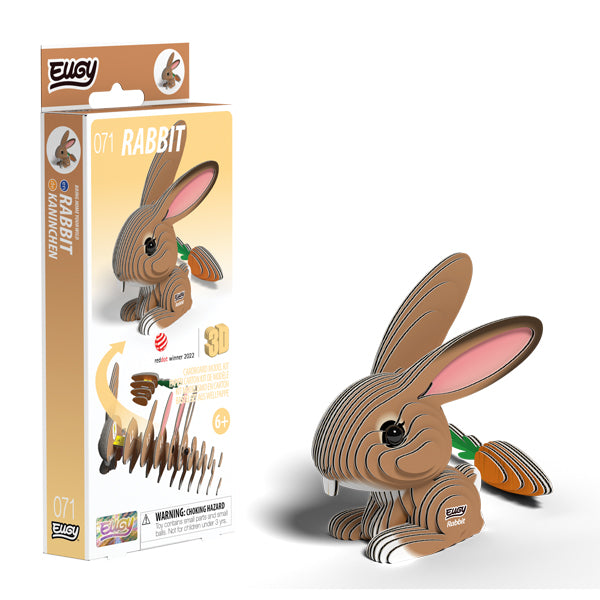 EUGY Rabbit 3D Model Kit