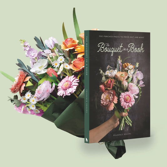 The Bouquet in a Book - Press-out Papercraft