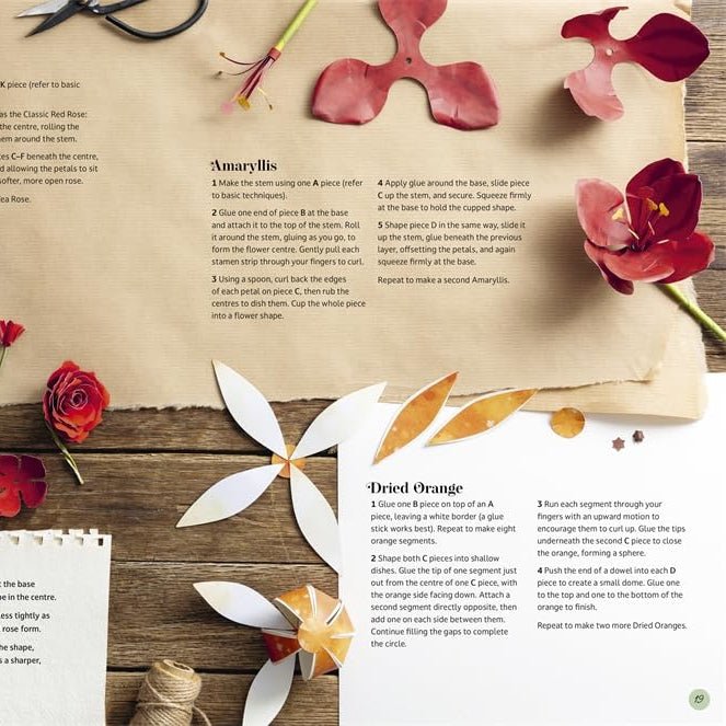Bouquet In A Book: Christmas Wreath