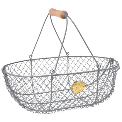 Sophie Conran Galvanized Wire Harvesting Basket, Large