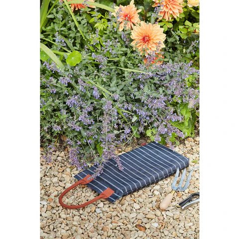 Sophie Conran Navy Stripe Garden Kneeler