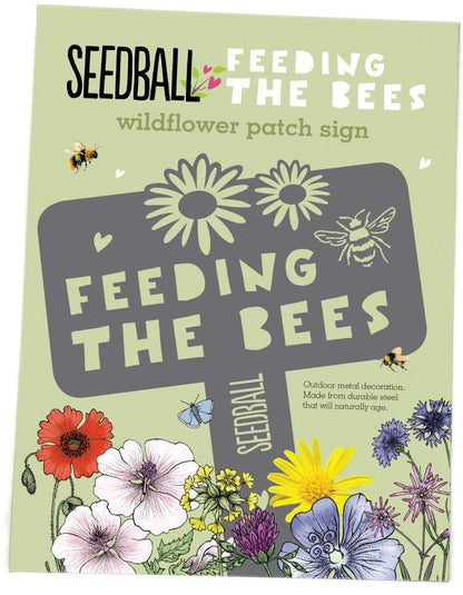 Feeding the Bees Sign