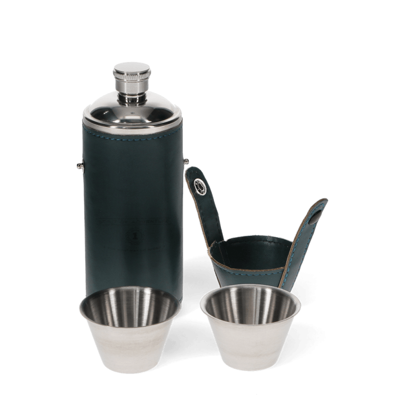 Spirit of Adventure Hip Flask with 2 Cups 220ml