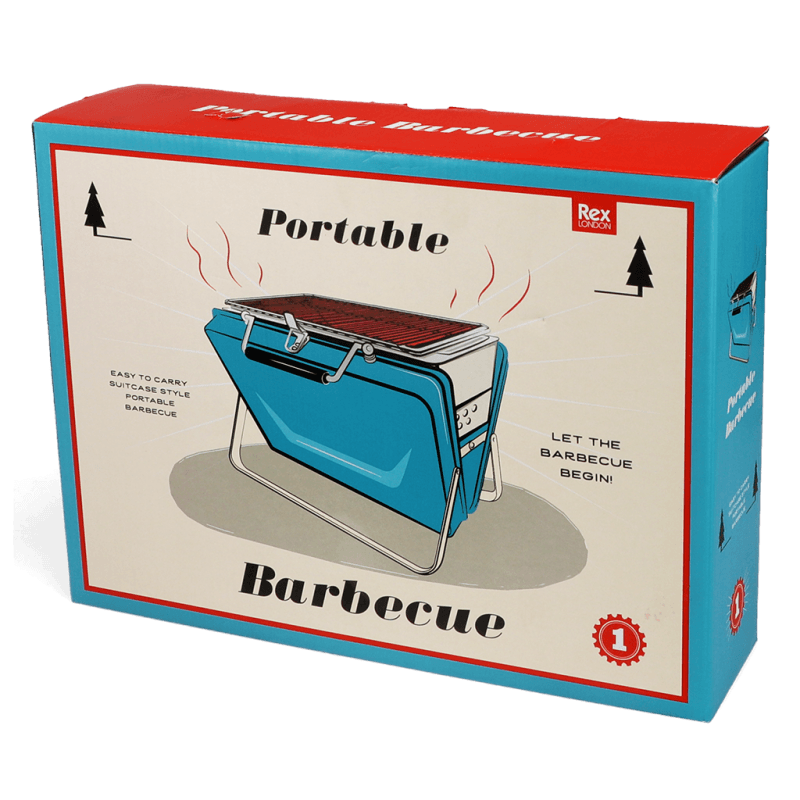 Portable Suitcase BBQ