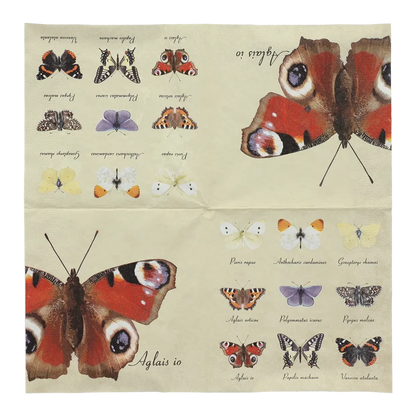 Butterfly Paper Napkins