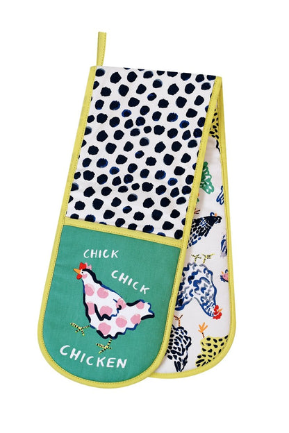 Chick Chicken Cotton Double Oven Glove