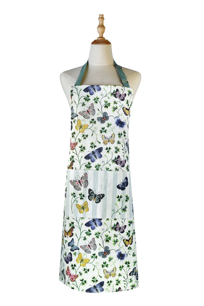 Butterfly Grove Cotton Apron