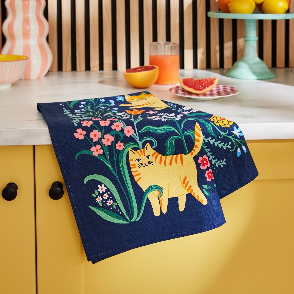 Marmalade Meadow Cotton Tea Towel