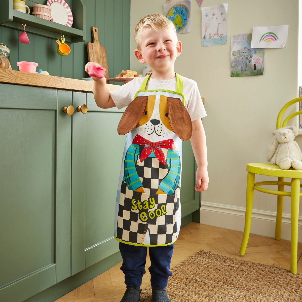 Dexter Dog Shaped Kid's Apron