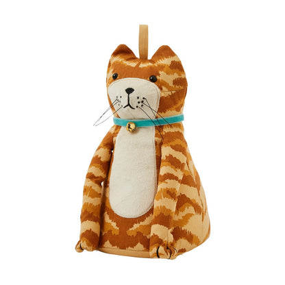 Marmalade Cat Shaped Doorstop