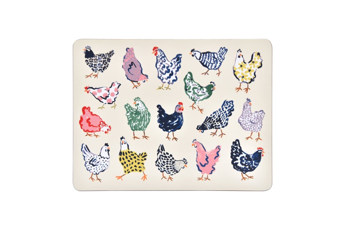 Chick Chicken Placemats, 4pk