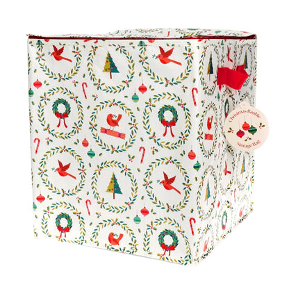 Classic Christmas Bauble Storage Bag