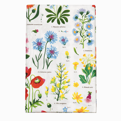 Wild Flowers Paper Table Cloth