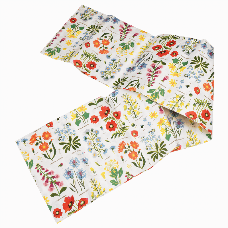 Wild Flowers Paper Table Cloth