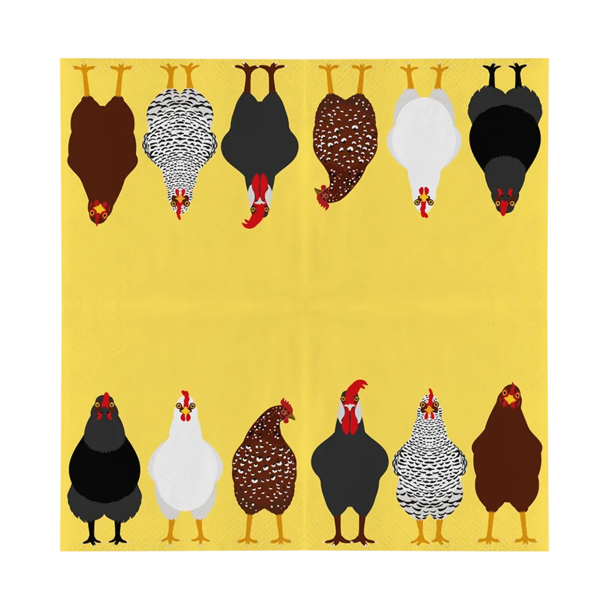 Chickens Paper Napkins