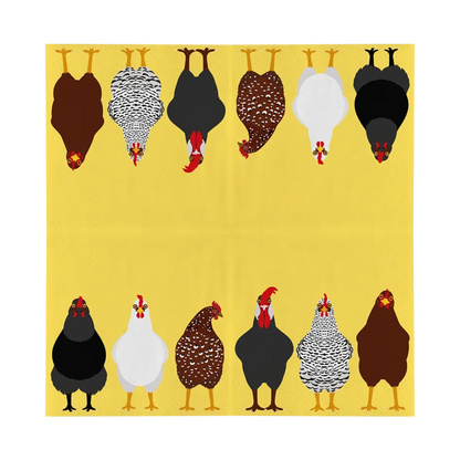 Chickens Paper Napkins