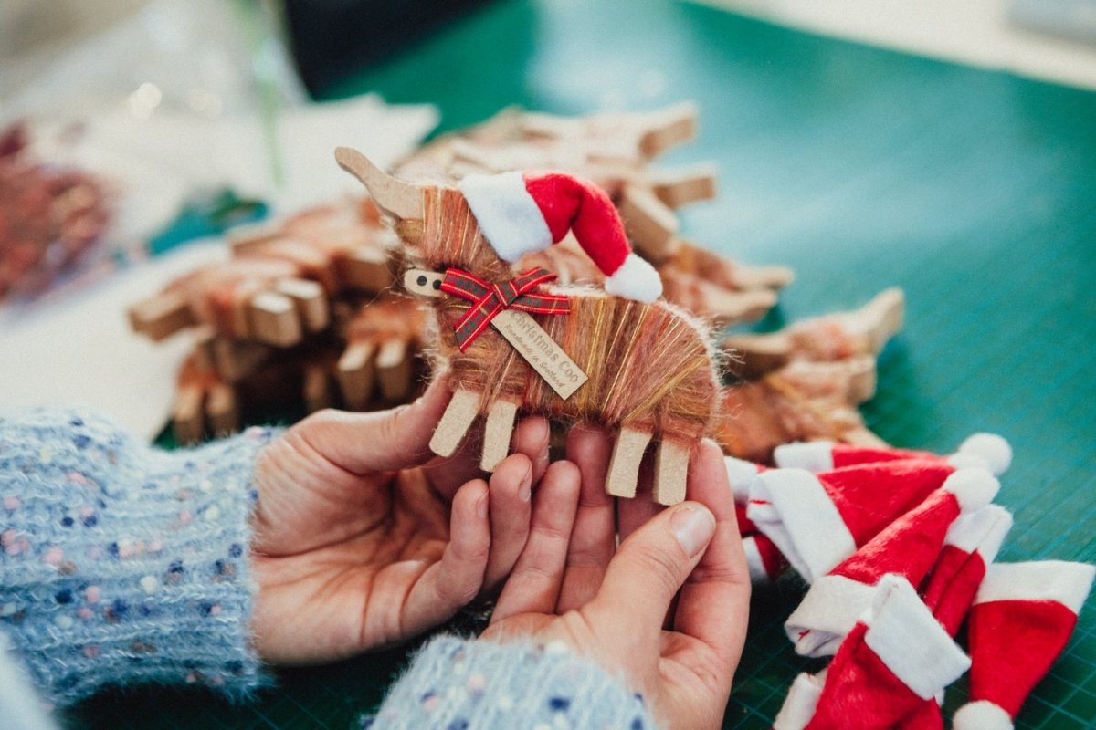 Christmas Coo Standing Ornament