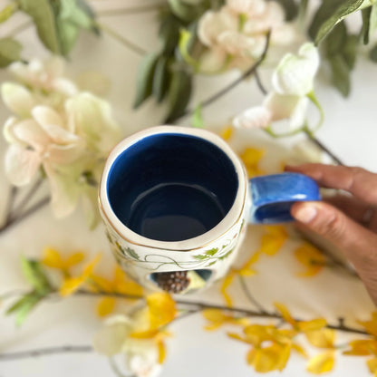 Secret Garden 3D Blue Hedgehog Mug