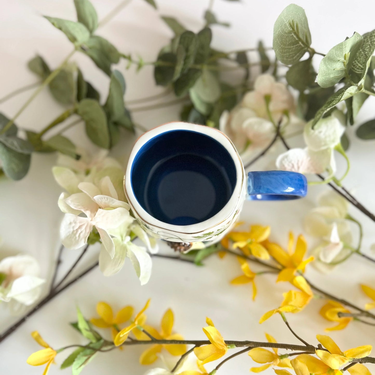 Secret Garden 3D Blue Hedgehog Mug