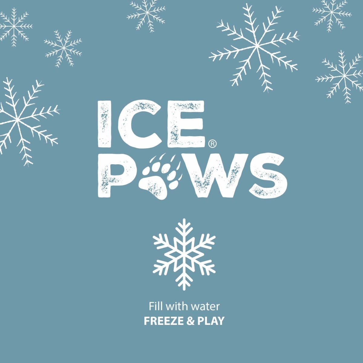 Ice Paws Cooling Watermelon Toy