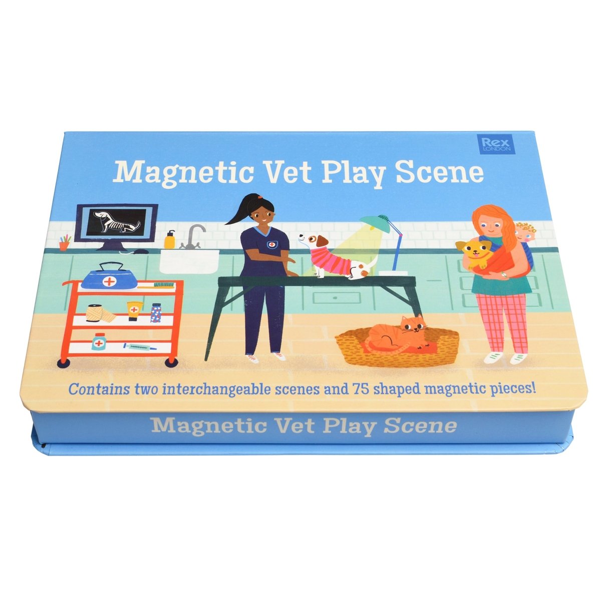 Magnetic Vet Play Scene