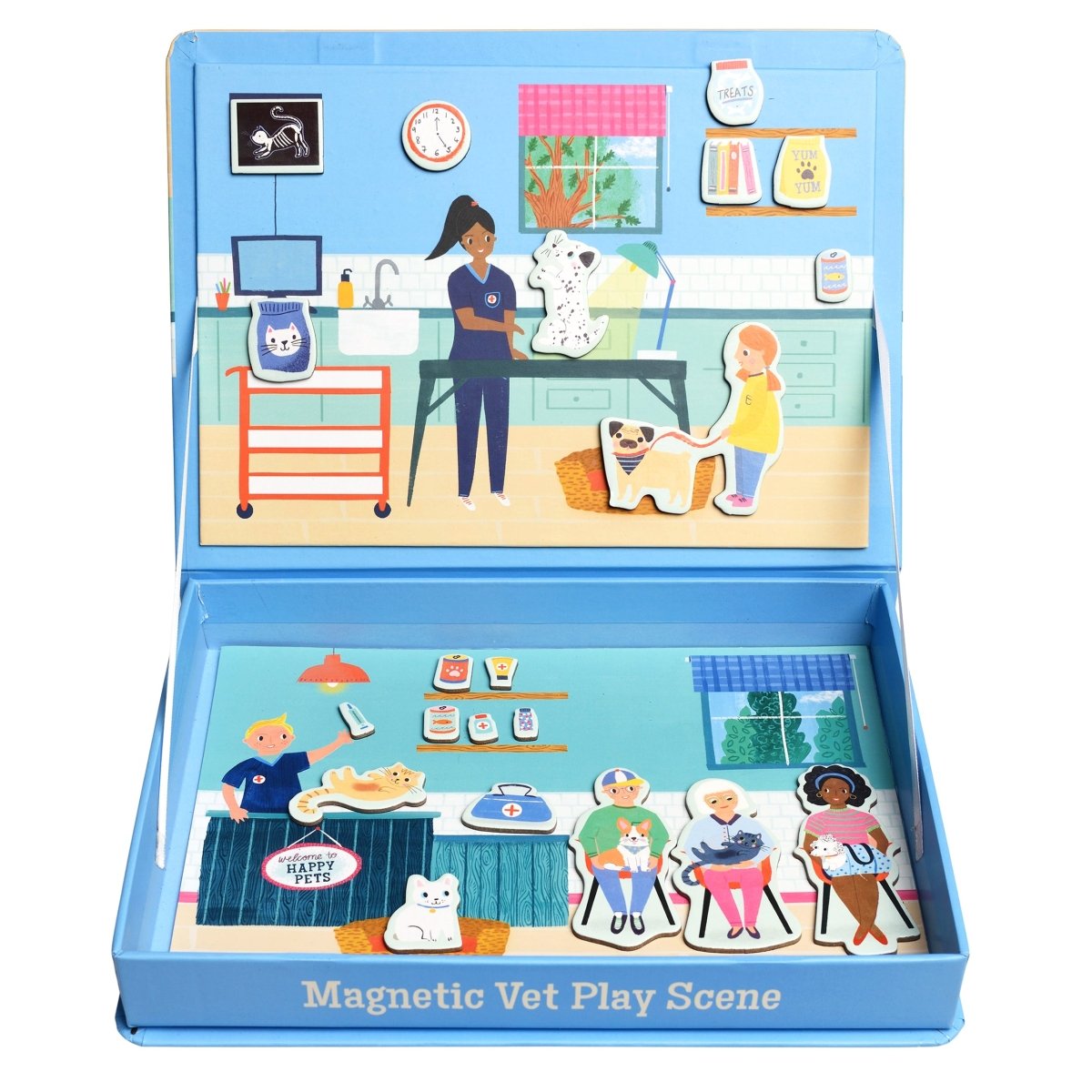 Magnetic Vet Play Scene