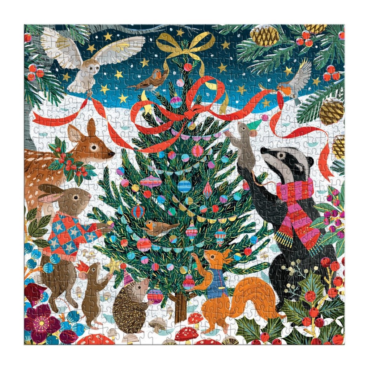 Woodland Merrymakers Jigsaw Puzzle - 500 piece