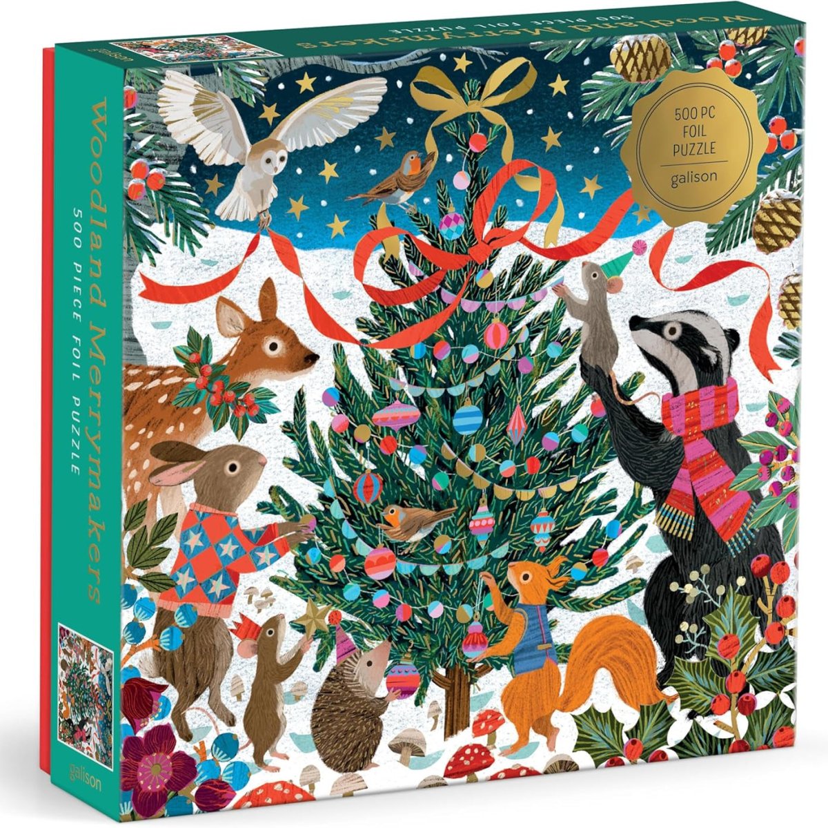 Woodland Merrymakers Jigsaw Puzzle - 500 piece