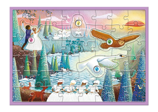 Story Orchestra Musical Jigsaw Puzzle: Swan Lake, 48 piece