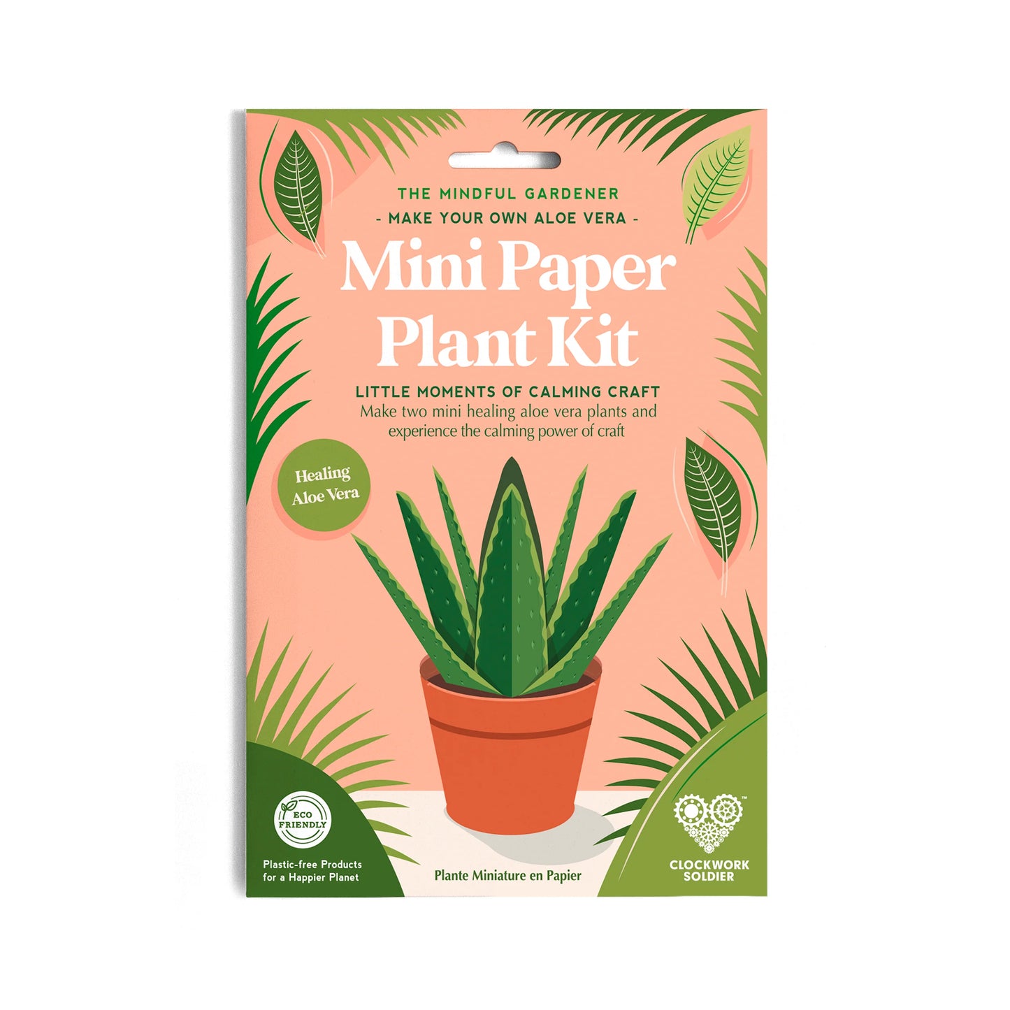 Mini Plant Making Kit - Make Your Own Healing Aloe Vera