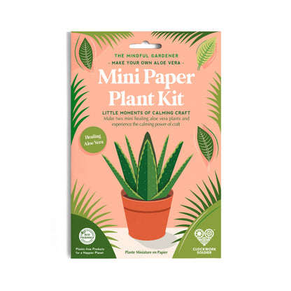Mini Plant Making Kit - Make Your Own Healing Aloe Vera