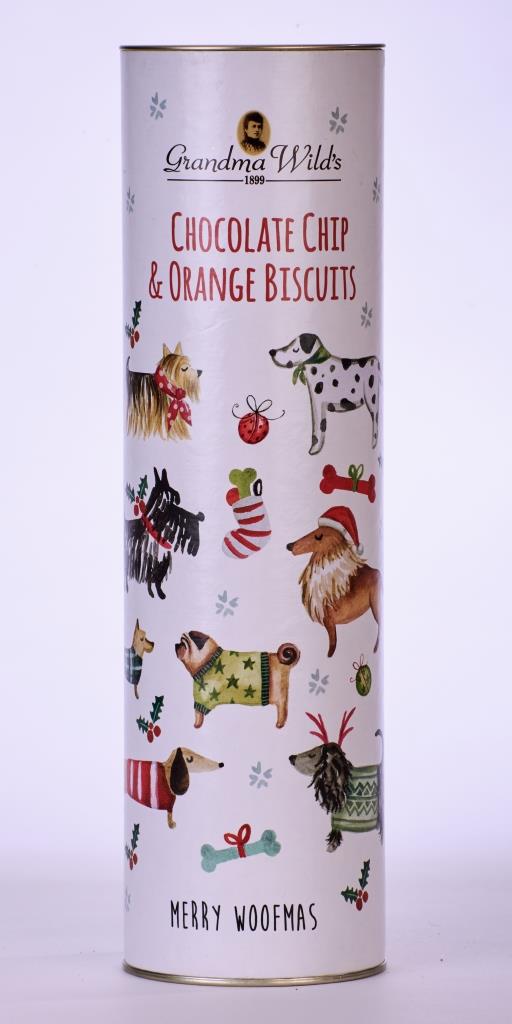 Merry Woofmas Giant Biscuit Tube